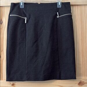 Black Mini Pencil Skirt for Work